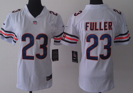 Nike Chicago Bears #23 Kyle Fuller White Limited Womens Jersey