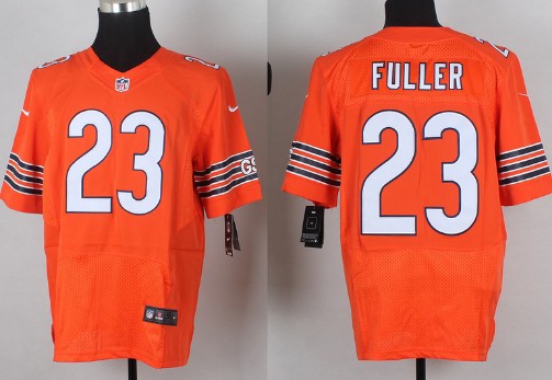 Nike Chicago Bears #23 Kyle Fuller Orange Elite Jersey