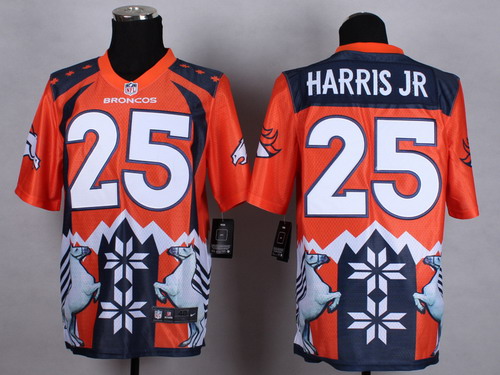 Nike Denver Broncos #25 Chris Harris Jr 2015 Noble Fashion Elite Jersey