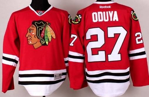 Chicago Blackhawks #27 Johnny Oduya Red Kids Jersey