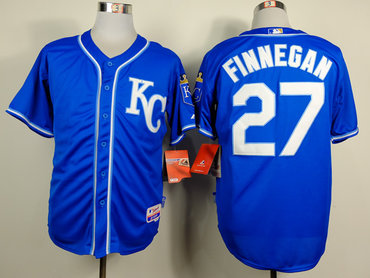 Kansas City Royals #27 Brandon Finnegan 2014 Blue Jersey