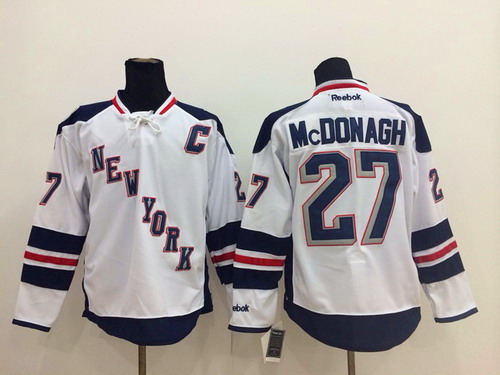 New York Rangers #27 Ryan Mcdonagh 2014 Stadium Series White Jersey