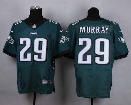 Nike Philadelphia Eagles #29 DeMarco Murray Dark Green Elite Jersey