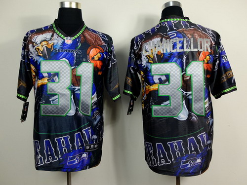 Nike Seattle Seahawks #31 Kam Chancellor 2014 Fashion Elite Jersey