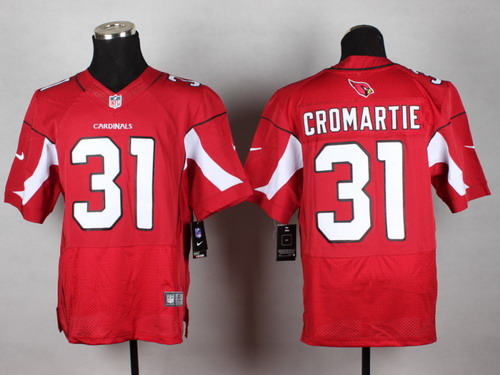 Nike Arizona Cardinals #31 Antonio Cromartie Red Elite Jersey