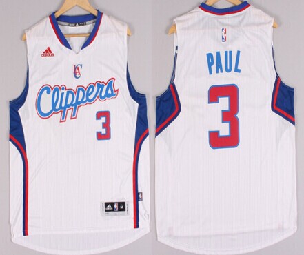 Los Angeles Clippers #3 Chris Paul Revolution 30 Swingman 2014 New White Jersey