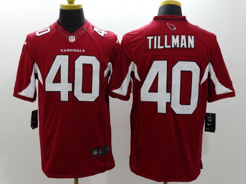 Nike Arizona Cardinals #40 Pat Tillman Red Limited Jersey