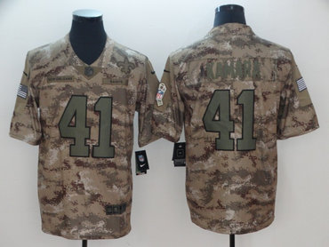 Nike Saints #41 Alvin Kamara Camo Men's Stitched NFL Limited 2018 Salute To Service Jersey