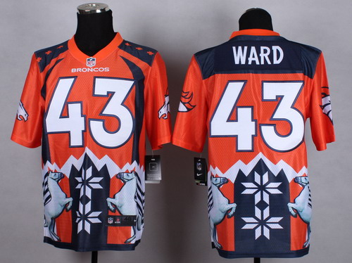 Nike Denver Broncos #43 T.J. Ward 2015 Noble Fashion Elite Jersey