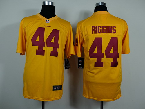 Nike Washington Redskins #46 Alfred Morris Yellow Game Jersey