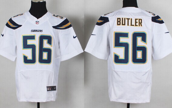 Nike San Diego Chargers #56 Donald Butler 2013 White Elite Jersey