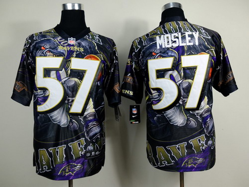 Nike Baltimore Ravens #57 C.J. Mosley 2014 Fashion Elite Jersey