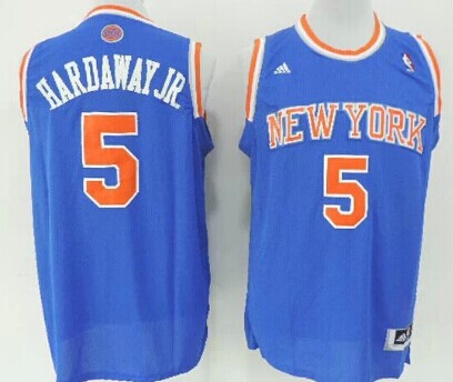 New York Knicks #5 Tim Hardaway Jr. Revolution 30 Swingman 2013 Blue Jersey