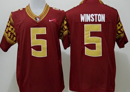 Florida State Seminoles #5 Jameis Winston 2014 Red Limited Jersey