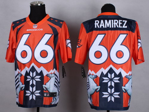 Nike Denver Broncos #66 Manny Ramirez 2015 Noble Fashion Elite Jersey