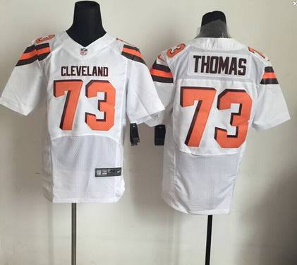 Nike Cleveland Browns #73 Joe Thomas 2015 White Elite Jersey