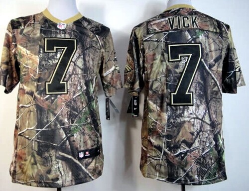 Nike Philadelphia Eagles #7 Michael Vick Realtree Camo Elite Jersey