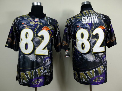 Nike Baltimore Ravens #82 Torrey Smith 2014 Fashion Elite Jersey