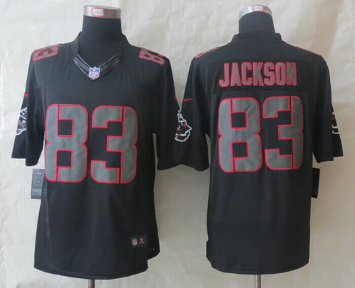 Nike Tampa Bay Buccaneers #83 Vincent Jackson Black Impact Limited Jersey