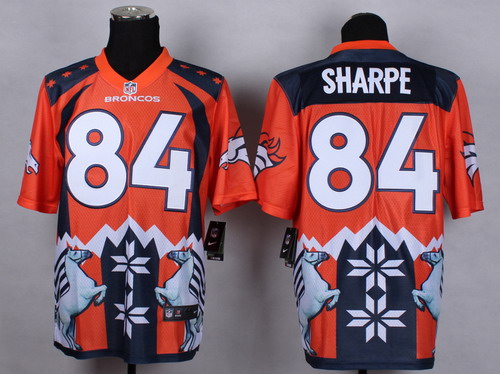 Nike Denver Broncos #84 Shannon Sharpe 2015 Noble Fashion Elite Jersey