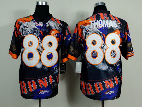 Nike Denver Broncos #88 Demaryius Thomas 2014 Fashion Elite Jersey