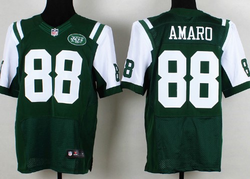 Nike New York Jets #88 Jace Amaro Green Elite Jersey