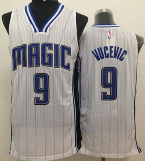 Orlando Magic #9 Nikola Vucevic White Swingman Jersey