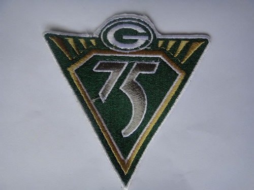 Green Bay Packers 75th Anniversary Patch