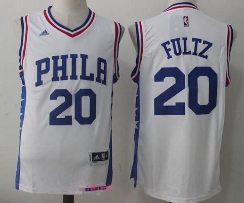 Men's 2017 Draft Philadelphia 76ers #20 Markelle Fultz White Stitched NBA adidas Revolution 30 Swingman Jersey