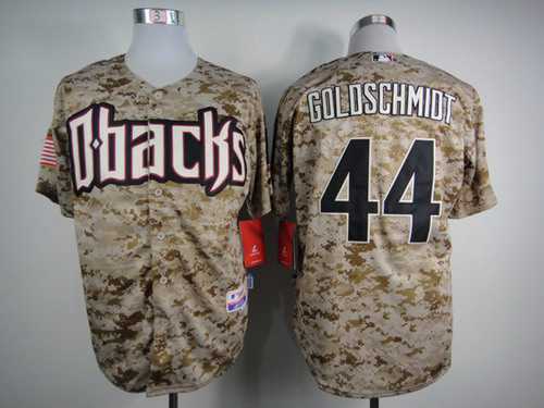 Men's Arizona Diamondbacks #44 Paul Goldschmidt 2014 Camo Jersey