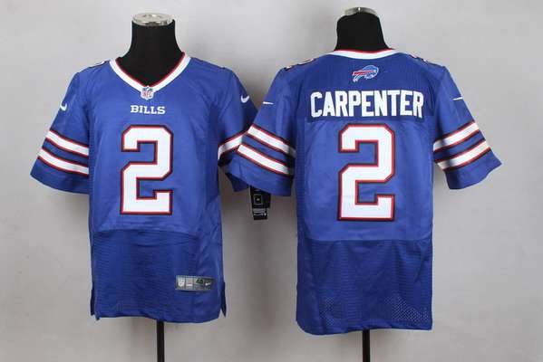 Men's Buffalo Bills #2 Dan Carpenter 2013 Nike Light Blue Elite Jersey