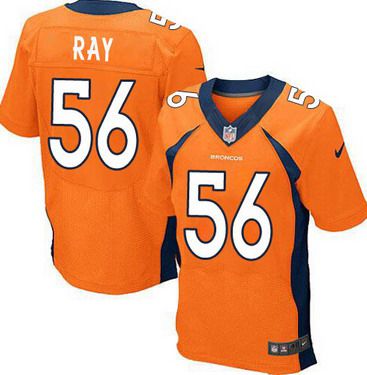 Men's Denver Broncos #56 Shane Ray 2013 Nike Orange Elite Jersey