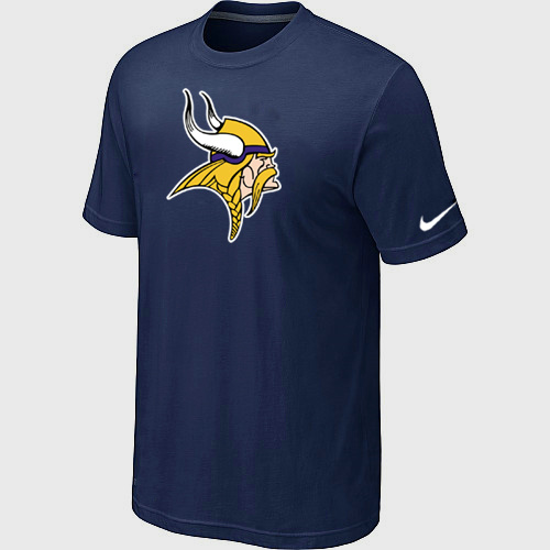 Minnesota Vikings Sideline Legend Authentic Logo T-Shirt D.Blue