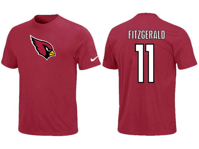 Nike Arizona Cardinals Larry Fitzgerald Name & Number T-Shirt