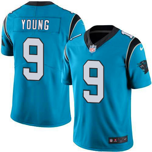 Bryce Young #9 Carolina Panthers Nike Men's Vapor Untouchable Limited Stitched NFL Jersey - Blue