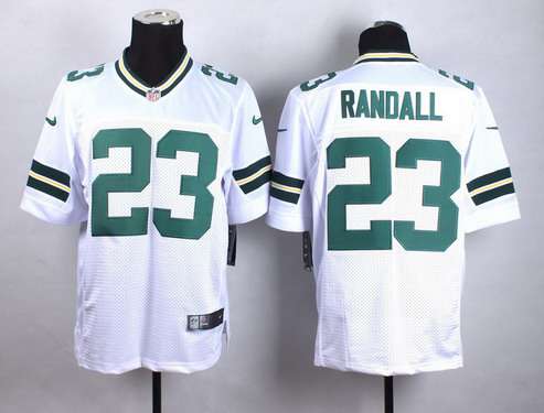 Nike Green Bay Packers #23 Damarious Randall  White Elite Jersey