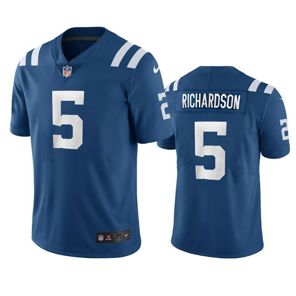 Anthony Richardson #5 Indianapolis Colts Nike Men's Vapor Untouchable Limited Stitched NFL Jersey - Royal