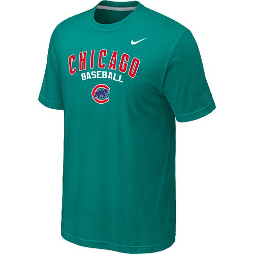 Nike MLB Chicago Cubs 2014 Home Practice T-Shirt - Green