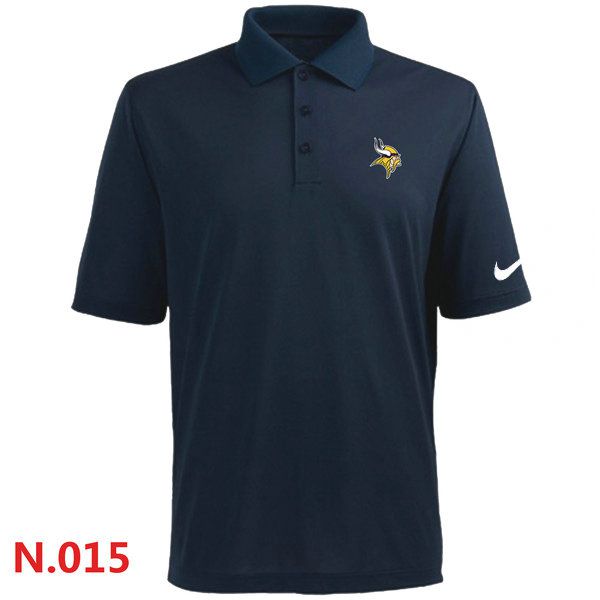 Nike Minnesota Vikings 2014 Players Performance Polo -Dark blue