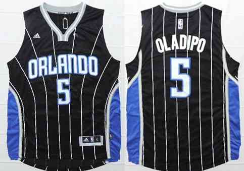 Orlando Magic #5 Victor Oladipo Revolution 30 Swingman 2014 New Black Jersey