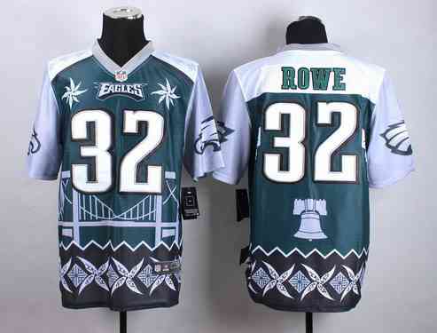 Philadelphia Eagles  #32 Eric Rowe  2015 Nike Noble Fashion Elite Jersey