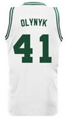 Boston Celtics #41 Kelly Olynyk White Swingman Jersey