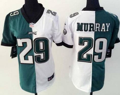 Women's Philadelphia Eagles #29 DeMarco Murray Nike Dark Green/White Two Tone Jersey