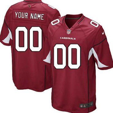 Youth Nike Arizona Cardinals Customized Red Game Jersey