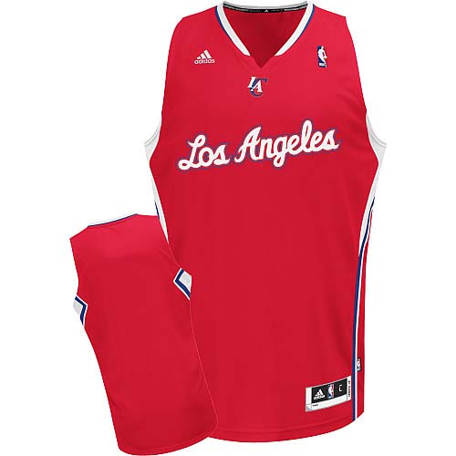 Los Angeles Clippers Blank Red Swingman Jersey