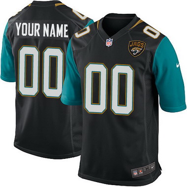 Kids' Nike Jacksonville Jaguars Customized 2013 Black Game Jersey