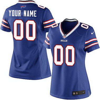 Women's Nike Buffalo Bills Customized 2013 Light Blue Limited Jersey