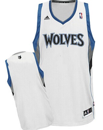 Minnesota Timberwolves Blank White Swingman Jersey